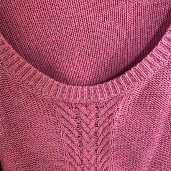 Pink Knitted Sweater: comfy, breathable - Picture 4 of 4